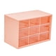 thumbnail image 1 of Cajones organizadores de escritorio de plástico apilables, cajas de almacenamiento para gabinetes con Rosa, 1 of 9