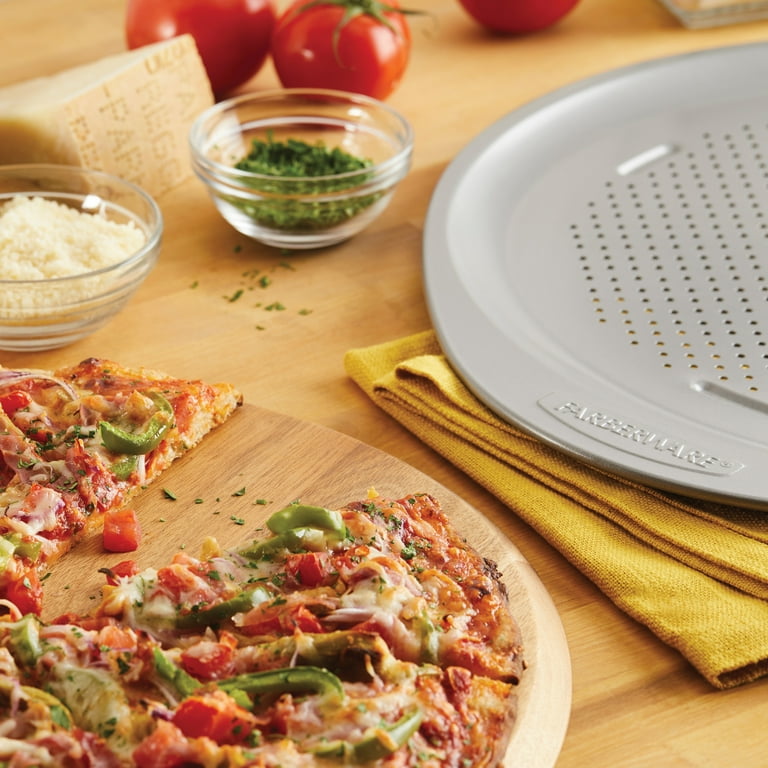 Airbake Nonstick Pizza Pan, Set of 2, 12.75 and 15.75