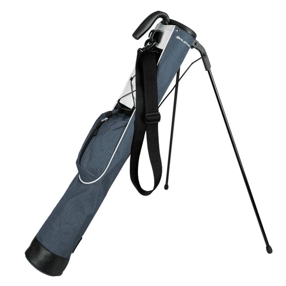 Orlimar Pitch ’n Putt Lightweight Sunday Golf Bag with Stand, Steel Blue