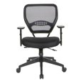 thumbnail image 2 of Space Seating 24/7 Intense Use Office Chair Breathable Air Grid in Black Fabric, 2 of 7