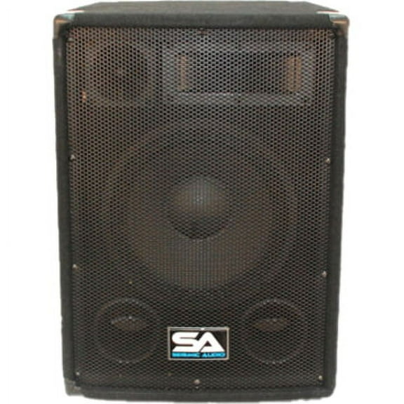 Seismic Audio Pro Audio SA-10 Indoor Stand Mountable Speaker, 100 W RMS, Black