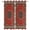 Red, variant on Red Bohemian Outdoor Curtains for Patio Waterproof,Windproof Privacy Curtains with Weighted Bottom,Boho Flower Abstract Modern Retro Art Outside Drapes for Picnic Garage Yard Cabana 54"x95" 2 Panel