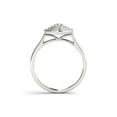 thumbnail image 3 of 1/2 Carat T.W. Diamond Triple Halo 10kt White Gold Engagement Ring, 3 of 4