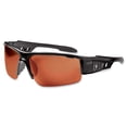 thumbnail image 2 of Ergodyne SkullerzÂ® Dagr Safety Glasses // Sunglasses, Black, Copper Lens, 2 of 3