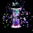 thumbnail image 3 of 50LED 16ft Copper Wire String Lights USB Plug-in Fairy Lights with Remote 8 Modes Lights Waterproof Christmas Tree Home Wedding Decor, Multicolor, 3 of 9