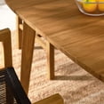 thumbnail image 5 of Vienna 5-Piece Dining Set with Armchairs in Natural Black, 5 of 10