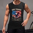 thumbnail image 2 of We The People – 250 Years Men'S Muscle T-Shirt, Sleeveless, Muscle Tank Tee Top 3XL, 2 of 7