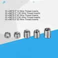 thumbnail image 3 of POCREATION Resist Corrosion Thread Repair Tool Wire Thread Insert Kit For Electronics Industrial Metallurgy Machinery, 3 of 8