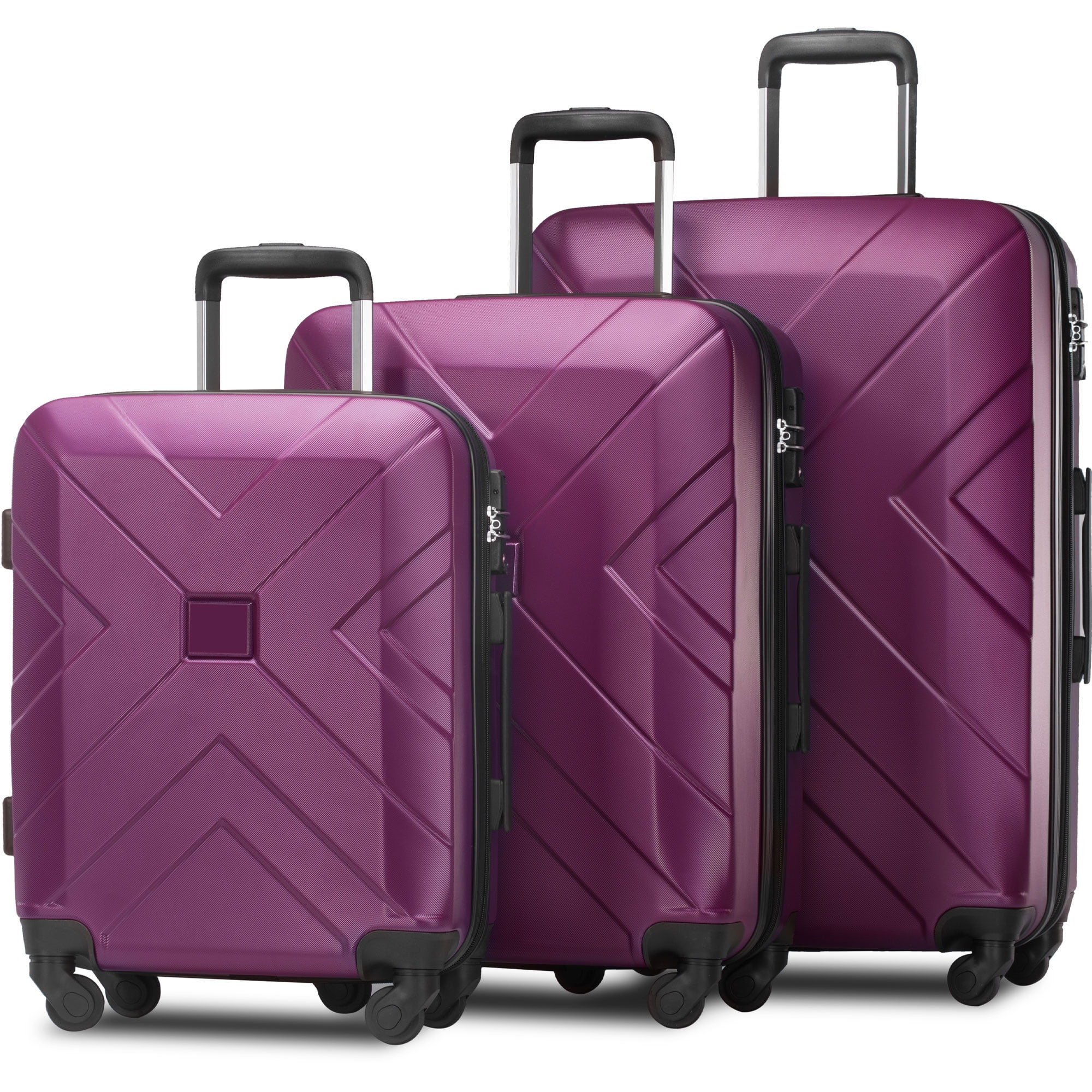 luggage on wheels at walmart