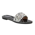 thumbnail image 1 of XY London Sandales Plates à Strass Khaleesi pour Femmes, 1 of 4