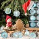 thumbnail image 5 of Bolas de Navidad azules de 6 cm, juego de 12 adornos de bolas de Navidad de plástico, adornos colgantes, adornos para árboles de Navidad, para decoración de bodas, fiestas en casa, Navidad, 5 of 5