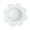 White, variant on Flower Shaped Sink Strainer and Drain Filter,Silicone Hair Catcher for Kitchen Sink and Bathroom Tub,Anti-Clogging Sewer Protection Cover,Blue