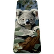 Koala Pattern TPE Yoga Mat for Workout & Exercise - Eco-friendly & Non-slip Fitness Mat