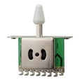 thumbnail image 2 of Interruptor de Pastilla de 3 Vías con Punta para Piezas de Guitarra Eléctrica - Blanco Sunnimix Interruptor de recogida de 3 vías, 2 of 5