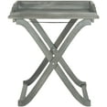 thumbnail image 3 of Safavieh Covina Outdoor Tray Table w/ Removable Top - Ash Grey, 3 of 7