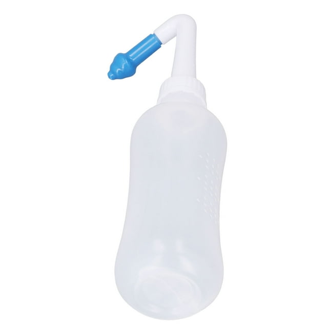 Botella para enjuague nasal, limpiador para lavado de nariz, botella para enjuague nasal de 300 ml, botella para lavado de nariz, construcción robusta