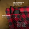 thumbnail image 5 of TETON Sports Deer Hunter, Saco de Dormir de 0 Grados para Adultos. Saco de dormir para acampar grande, cálido y cómodo, carcasa de lona resistente TETON para acampar, cazar y climas fríos, 5 of 5
