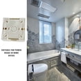 thumbnail image 4 of Single Gang Wall Socket Box Home Office wall outlet Wall Surface Mount Power Outlet PVC Retardant Box 86 Type, 4 of 8