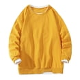 thumbnail image 2 of AherBiu Hoodies For Men Fleece Lined Drawstring Sweatshirts With Pockets Fall Winter Warm Solid Color Casual Workout Pullovers, 2 of 8