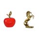 thumbnail image 1 of Figura De Cerámica, Escultura De Fruta Y Estatua De Caballo De Pie, Figura Para El Hogar, Cafetería, Sala De Estudio, Decoración De Mesa Festiva, Artesanía Hecha A Mano Para Hoteles,, 1 of 8
