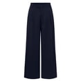 thumbnail image 4 of Kureaily Women's Casual High Waisted Tie Side Plicated Wide Leg Pants Women Summer Pants, 4 of 4