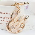 thumbnail image 7 of Hongchegh Swan Key Ring Lovely Swan Shaped Key Chain Exquisite Bag Hanging Decoration Gift Pendant, 7 of 7
