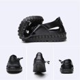 thumbnail image 2 of Xishao Sandalias para Hombres Zapatos de Playa de Verano Transpirables Senderismo de Punta Abierta Pescadores Antideslizantes Zapatillas de Moda Casual Marrón 40 EU 9.84'' Xishao ropa, 2 of 2
