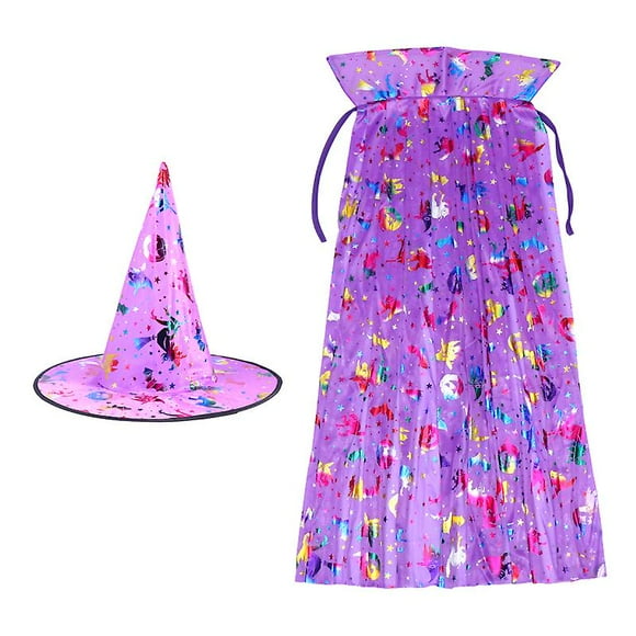 Disfraz de bruja para niños de 2 piezas para regalos de Halloween