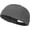 grey, variant on Quick Dry Brimless Dome Hat Breathable Mesh Docker Cap for Biking Black 55-60cm