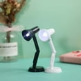 thumbnail image 3 of LED Desk table Lamp Light Furniture Dollhouse Miniature Toys Accessory 1/6 Scale, 3 of 15