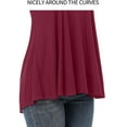 thumbnail image 5 of Women's Flowy Tank Tops Spaghetti Adjustable Strap Basic Cami Loose Fit Camisole, 5 of 6