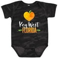 thumbnail image 3 of Inktastic Key West Florida Orange in Heart Boys or Girls Baby Bodysuit, 3 of 5