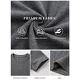 thumbnail image 4 of RICHCOIN T Shirts for Men Short Sleeve Crewneck Summer Casual Top Basic Loose Tees, 4 of 7