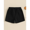 thumbnail image 4 of Bagilaanoe Toddler Baby Boys Shorts Elastic Waist Solid Casual Short Pants Summer Bottoms with Pockets 6M 12M 18M 24M 3T Kids Daily Clothes, 4 of 7