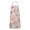Pioneer Flower Floral-1, variant on Pioneer Flower Floral Print Pattern Apron for Women and Men, Cotton Linen Waterproof with Pockets, Adjustable, 33x27 Inch for Kitchen, Gardening, BBQ, Salon