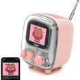 thumbnail image 1 of Tiivoo-2 Pixel Art Bocina Bluetooth con Pantalla LED Rosa, 1 of 4
