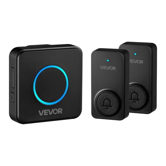 Easy Install Wireless Doorbell, 48 Ringtones, 1000ft Range, IP54 Waterproof