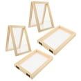 thumbnail image 3 of MasteelfCA 4Pcs Paper Making Frame DIY Paper Making Frame Paper Making Wood Frame Wood Paper Frame, 3 of 8