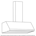 thumbnail image 5 of Ge Profile UVW8364SPSS 600 Cfm 36" Wide Wall Mounted Range Hood - Stainless Steel, 5 of 7