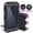 Purple, variant on BAOKALER Solar Power Bank, Portable Charger, 20000mAh Solar Charger with LED Flashlight, IP65 Waterproof External Backup Battery Pack Perfect for Camping, Outdoor Activities