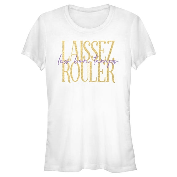 Junior's Lost Gods Laissez Les Bon Temps Graphic T-Shirt
