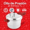 thumbnail image 3 of Cookit Olla De Presión Aluminio 7L Con Vaporera CAPC07, 3 of 5