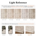 thumbnail image 5 of PureCozy 9'x12' Area Rugs for Living Room Bedroom Dining Room Farmhouse Office Oriental Rugs Washable Non Slip Vintage Traditional Large Beige Rugs Carpets, Beige, 5 of 5