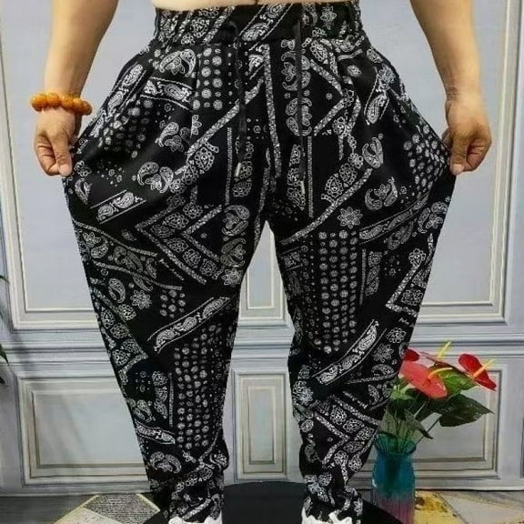 Loose-fitting Chinese Style Harem Pants