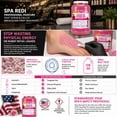 thumbnail image 6 of SPA REDI – Sensual Rose Pumice Scrub Gel, Exfoliating, Hydrating & Nourishing, Infused with Hyaluronic Acid, Amino Acids, Panthenol and Comfrey Extract for Glowy Smooth Skin – 128oz Gallon, 6 of 7