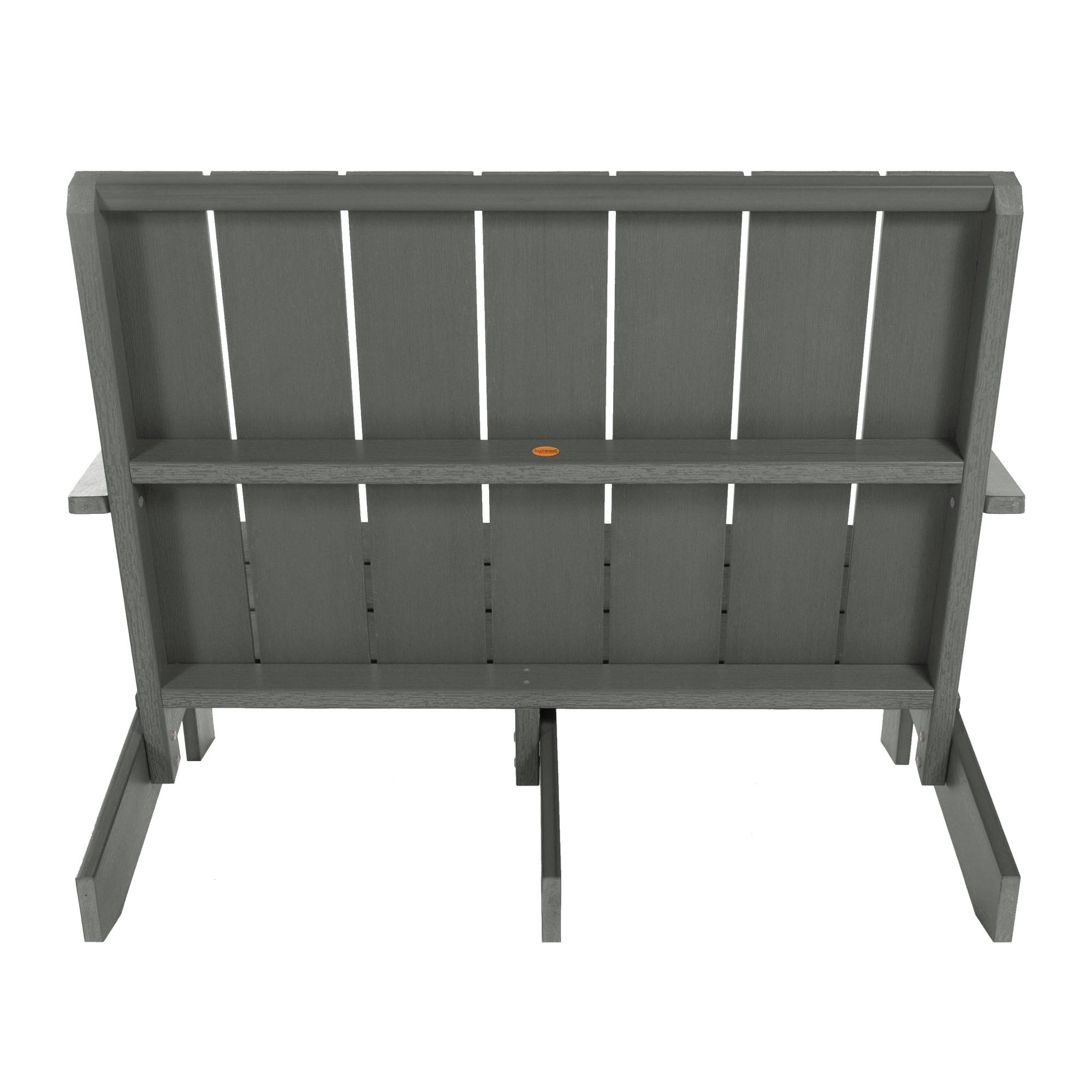 Highwood Double Wide Modern Adirondack Chair - Outdoor, Eco-friendly, Synthetic Wood