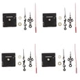 thumbnail image 1 of 4 Sets Punteros Mecanismos de Movimiento de Reloj de Pared de Manos Batería Alimentada con Kit de Reloj Reemplazo DIY, 1 of 9