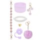 thumbnail image 3 of Juego 7 Piezas Accesorios para Correa Asa Botella Cubierta Paja Dijes (G), 3 of 8