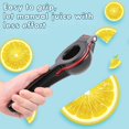 thumbnail image 2 of FrostHike Citrus Handheld Lemon Juicer. Citrus Manual Juicer Squeezer for Lemon.Orange.Grapefruit - Dishwasher Safe, 2 of 5