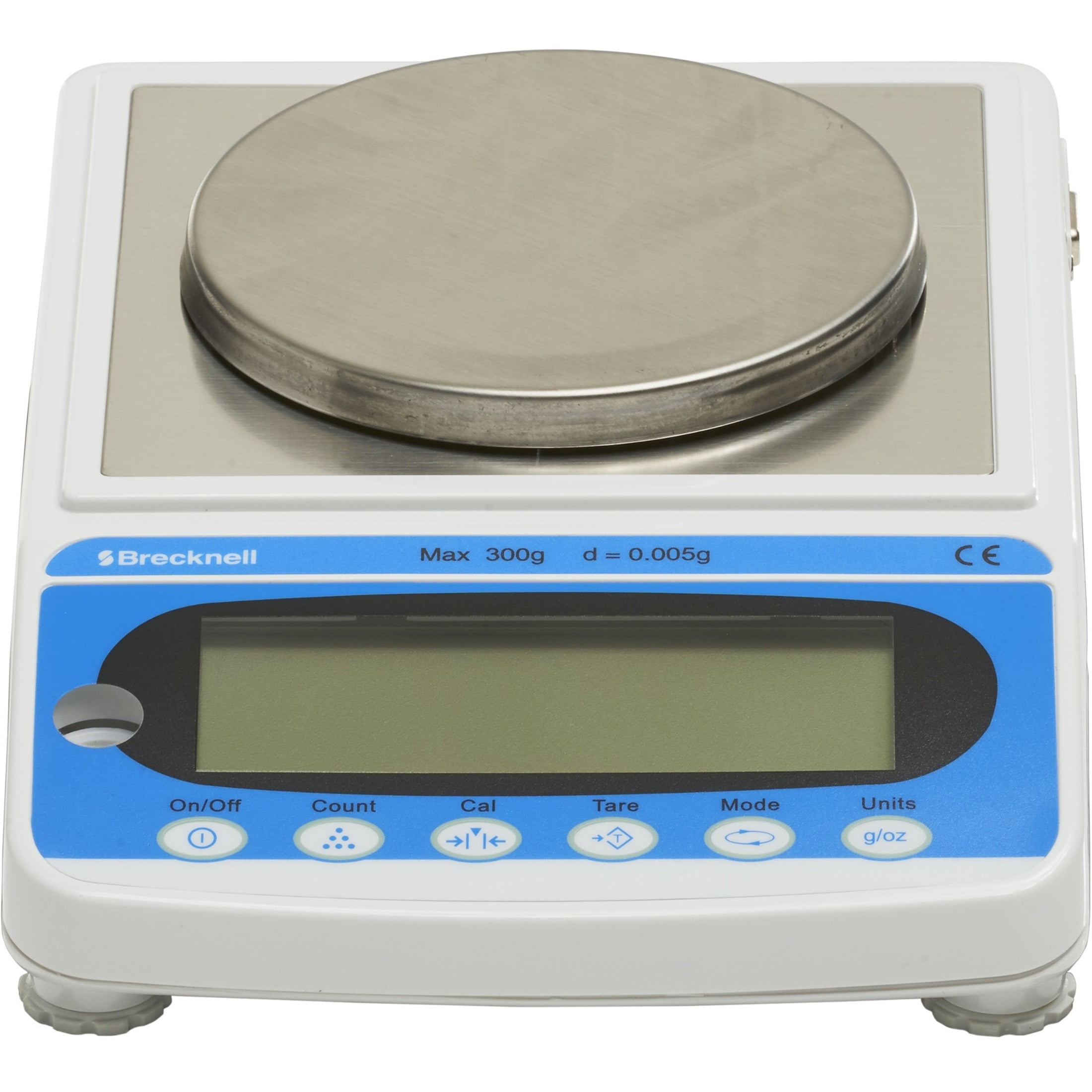 Large LCD Steel Top Plate Plastic 600 g Capacity Brecknell MBS-600 MBS Precision Lab Balances 